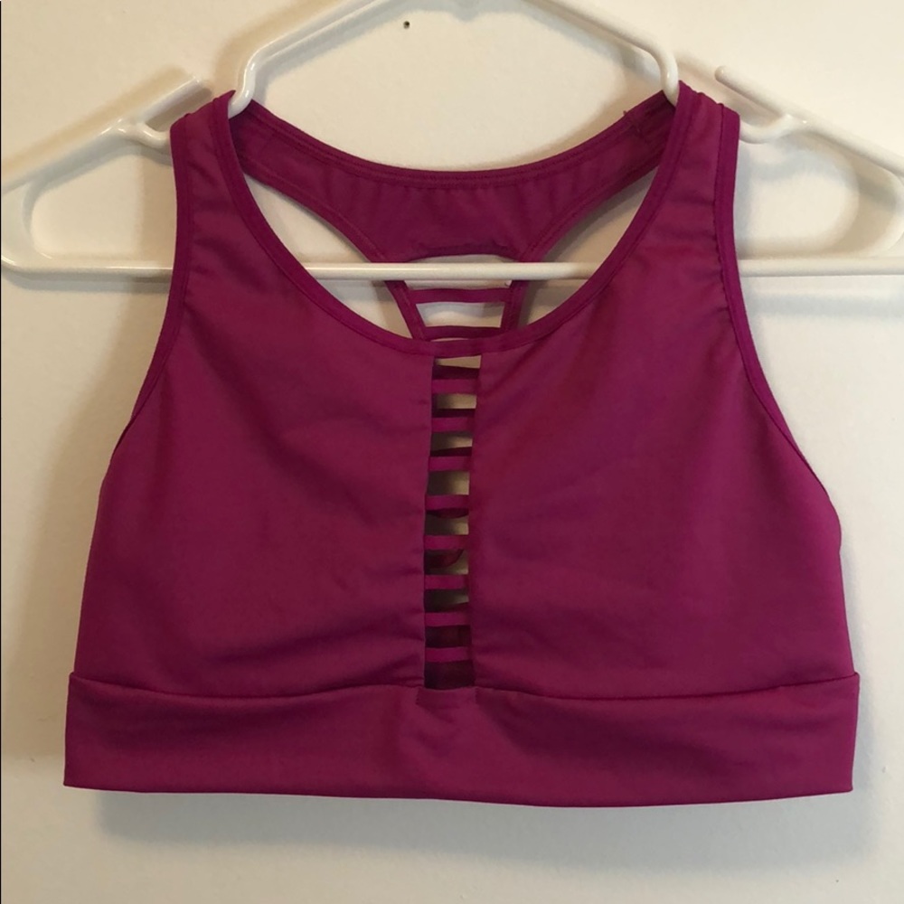 PINK Athletic Bra with Design